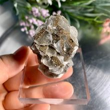 Load image into Gallery viewer, Rare - Banz calcite / Mercedes calcite with pyrite 01
