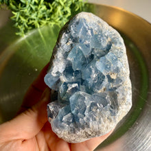 Load image into Gallery viewer, High quality gemmy blue celestite crystal celestite cluster