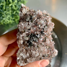 Load image into Gallery viewer, Gemmy epidote quartz cluster epidote crystal 03