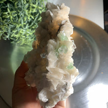 Load image into Gallery viewer, Rare - Green apophyllite on stilbite
