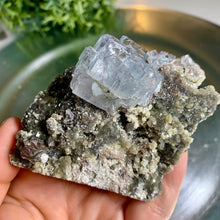 Load image into Gallery viewer, Yaogangxian fluorite with arsenopyrite matrix and / Yaogangxian Mine 02