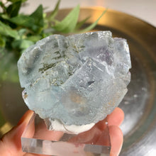Load image into Gallery viewer, Light blue with purple Yaogangxian fluorite 05