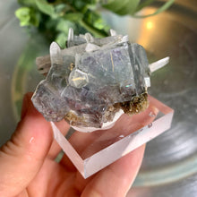 Load image into Gallery viewer, Yaogangxian fluorite with quartz / yaogangxian mine 04