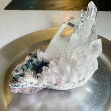 Load image into Gallery viewer, Rare - top quality lemurian quartz cluster lemurian quartz statement