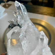 Load image into Gallery viewer, Rare - top quality lemurian quartz cluster lemurian quartz statement