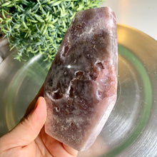 Load image into Gallery viewer, Pink amethyst coffin carving druzy pink amethyst carving