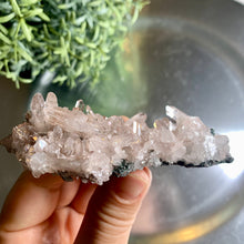 Load image into Gallery viewer, Pink lemurian quartz cluster 06