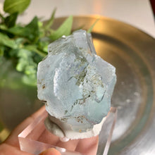 Load image into Gallery viewer, Light blue with purple Yaogangxian fluorite 05