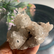 Load image into Gallery viewer, Apophyllite with stilbite ok pink calcedony / apophyllite cluster 01