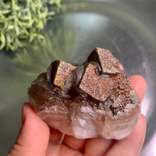 Load image into Gallery viewer, Super rare - calcite with rainbow calcopyrite 04