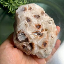 Load image into Gallery viewer, Super rare - rainbow calcopyrite coated calcite calcopyrite on calcite 02