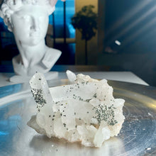 Load image into Gallery viewer, Pyrite on quartz cluster pyrite with quartz crystal 01