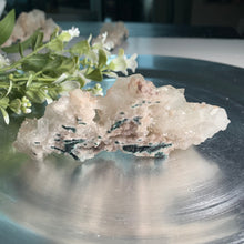 Load image into Gallery viewer, Diamond apophyllite with stilbite on pink calcedony / apophyllite cluster 03