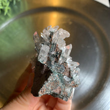 Load image into Gallery viewer, New found - green chlorite pink lemurian quartz 12