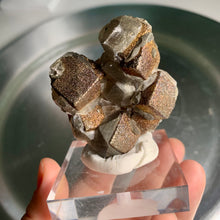 Load image into Gallery viewer, Super rare - calcite with rainbow calcopyrite 10