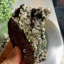 Load image into Gallery viewer, Gemmy epidote quartz cluster 01