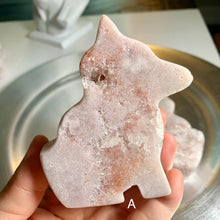 Load image into Gallery viewer, Pink amethyst puppy pink amethyst dog
