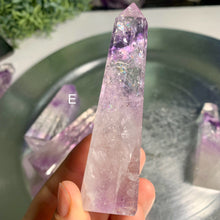 Load image into Gallery viewer, Top quality phantom amethyst tower amethyst obelisk crystal tower
