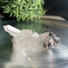 Load image into Gallery viewer, New found - green chlorite lemurian quartz cluster 20