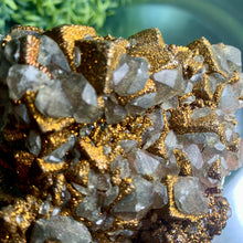 Load image into Gallery viewer, Super rare - calcite with rainbow calcopyrite calcite with calcopyrite 01