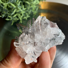 Load image into Gallery viewer, New found - green chlorite lemurian quartz cluster 15