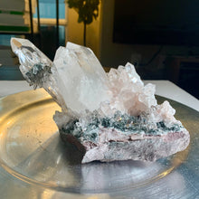 Load image into Gallery viewer, Rare - top quality lemurian quartz cluster lemurian quartz statement