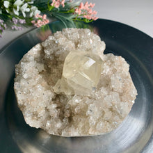 Load image into Gallery viewer, Rare - diamond apophyllite with stilbite - a collectible piece 03