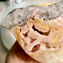 Load image into Gallery viewer, Pink amethyst carving pink amethyst beards crystal decoration