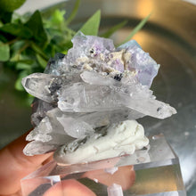 Load image into Gallery viewer, Blue Yaogangxian Fluorite with quartz 03
