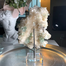 Load image into Gallery viewer, Rare - Green apophyllite on stilbite