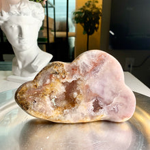Load image into Gallery viewer, Pink amethyst druzy cloud pink amethyst cloud carving