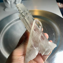 Load image into Gallery viewer, Rare - cross shape pyrite on quartz cluster pyrite with quartz 08