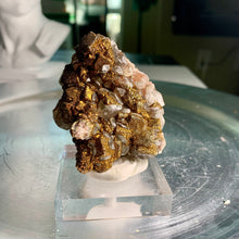 Load image into Gallery viewer, Super rare - calcite with rainbow calcopyrite 08