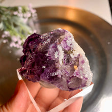 Load image into Gallery viewer, Purple Yaogangxian fluorite with calcite  06
