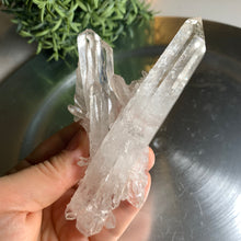 Load image into Gallery viewer, Top quality pink lemurian quartz /Columbia quartz, cross shaped 11