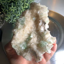 Load image into Gallery viewer, Rare - Green apophyllite on stilbite