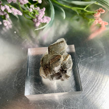 Load image into Gallery viewer, Rare - Benz calcite / Mercedes calcite with pyrite 03