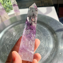 Load image into Gallery viewer, Top quality phantom amethyst tower amethyst obelisk crystal tower