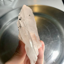 Load image into Gallery viewer, Rare - pyrite on quartz cluster 05