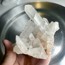 Load image into Gallery viewer, Pyrite on quartz cluster pyrite with quartz crystal 01