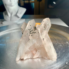 Load image into Gallery viewer, Rare - pyrite on quartz cluster 05