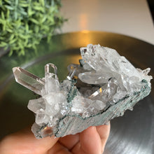Load image into Gallery viewer, New found - green chlorite lemurian quartz/cluster 13
