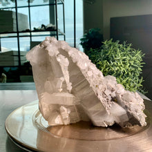 Load image into Gallery viewer, Rare - calcite with calcopyrite on quartz