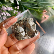 Load image into Gallery viewer, Rare - Benz calcite / Mercedes calcite with pyrite 05