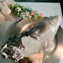 Load image into Gallery viewer, Rare - calcite with calcopyrite on quartz