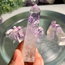 Load image into Gallery viewer, Top quality phantom amethyst tower amethyst obelisk crystal tower