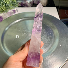 Load image into Gallery viewer, Top quality phantom amethyst tower crystal tower amethyst tower