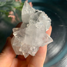 Load image into Gallery viewer, Diamond apophyllite on blue calcedony 06