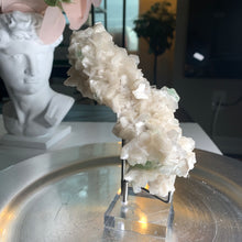 Load image into Gallery viewer, Rare - Green apophyllite on stilbite