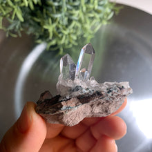 Load image into Gallery viewer, New found - green chlorite lemurian quartz cluster 23